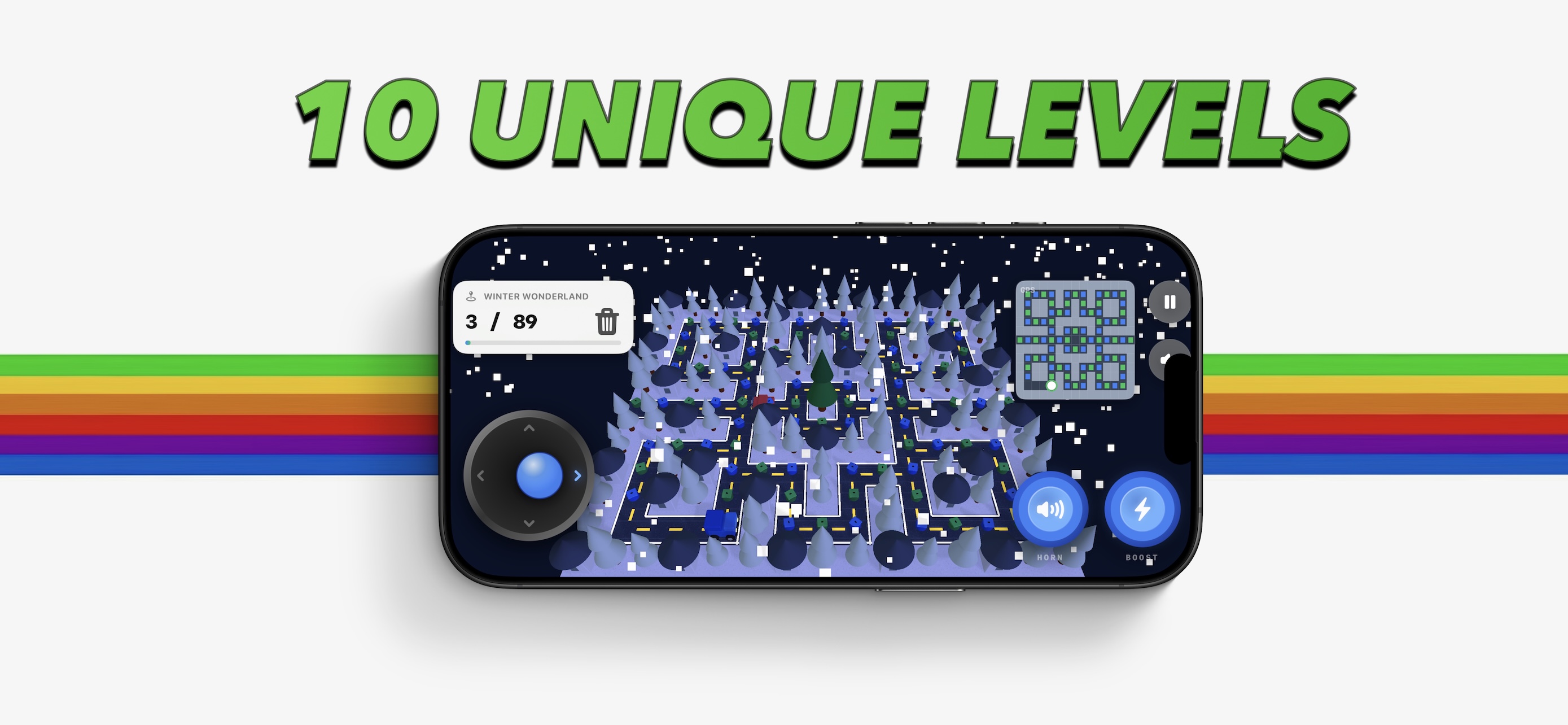 Super Garbage Truck level selection